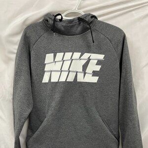 Nike Dri-Fit Hooded Grey sweatshirt size medium